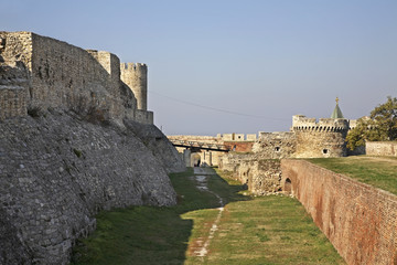 Kalemegdan fortress in Belgrade. Serbia