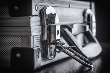 Aluminum metal case box
