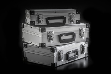 Aluminum metal case box
