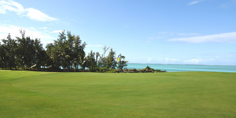parcours de golf à l'île maurice