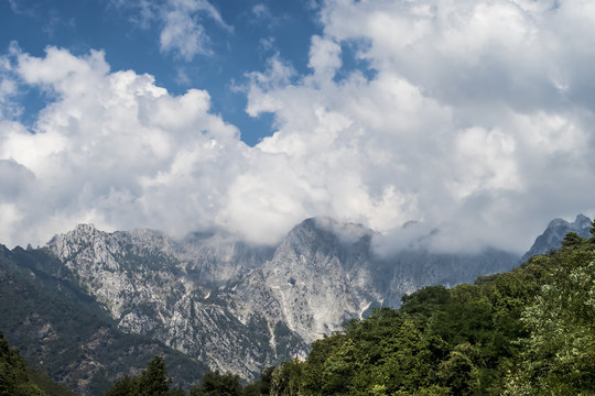 Alpi Apuane, Seravezza, Toscana, italia