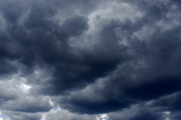 Obraz premium Dark rain clouds