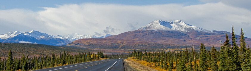 Gunsight Mountain along the Glenn Highway