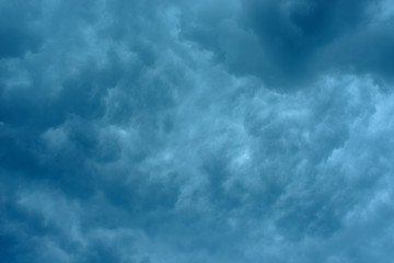 Rain clouds background