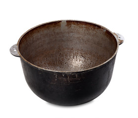 Old dirty pot