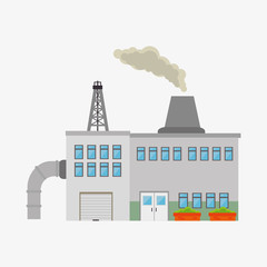 Obraz premium Factory and industry plant equipment 