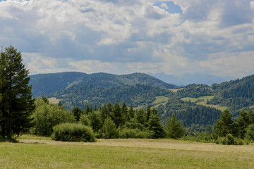 Gebirgslandschaft in der Hohen Tatra Polen
