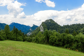 Gebirgslandschaft in der Hohen Tatra Polen