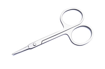 nail scissors isolated on white