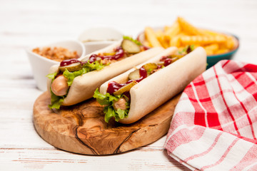 Hot dogs