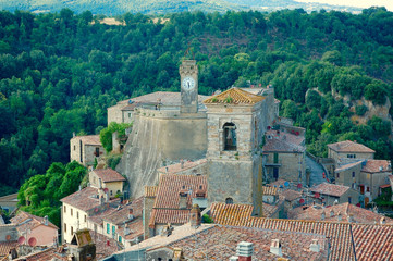 Sorano, vista sul paese