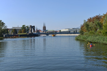 Wrocław - rejs po rzece Odrze