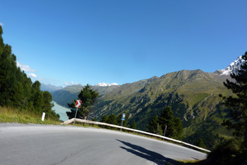 Stra&szlig;e ins Kaunertal