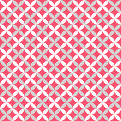 Cute different  seamless pattern. Pink, white and grey color