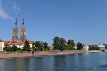 Ostrów Tumski - najstarsza dzielnica Wrocławia