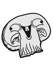 laugh crazy funny funny face cartoon comic sake mushroom