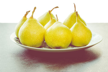 yellow pear