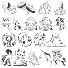 縁起物　アイコン