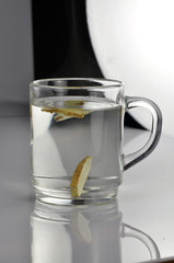 Selbstgemachter Ingwertee