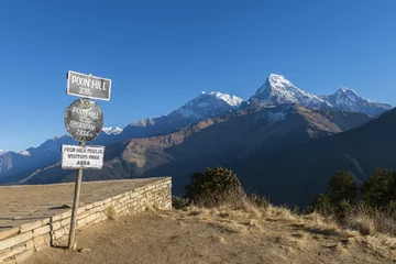 Foto op Plexiglas Poon Hill ,Nepal © klapixs