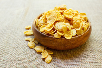 Fresh cereal cornflakes.
