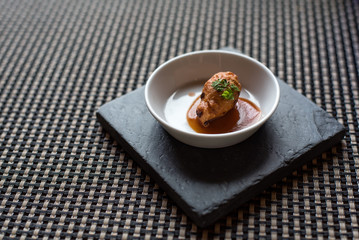Fish Cake in Sri Racha Chilli Sauce