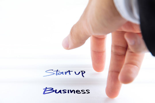 abstract image of start up business concept