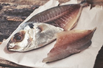Dried salted fish
