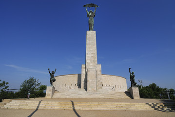 Obraz premium Freiheitsstatue, Budapest (ung. Szabadság szobor)