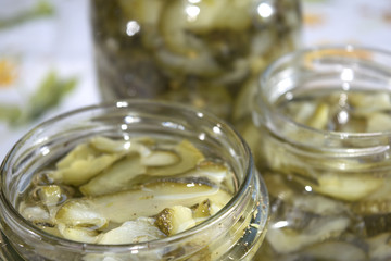 zucchini in oil