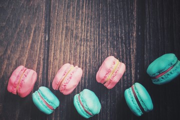 French macaroons.