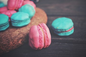 French macaroons.