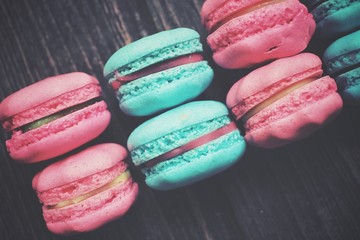 French macaroons.