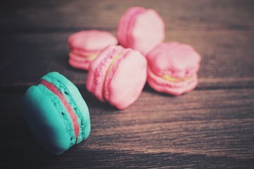 French macaroons.