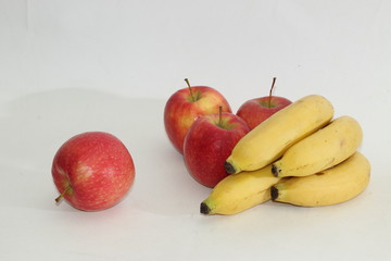 apple and banana