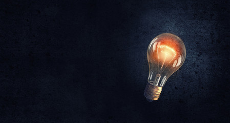 Glowing bulb