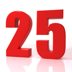 Number twenty five