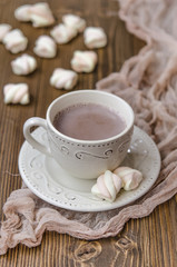 cocoa with marshmallows   