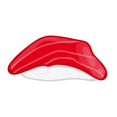 Sushi isolated illustration