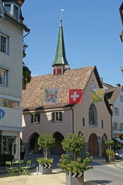 Kirchturmspitze in Arbon