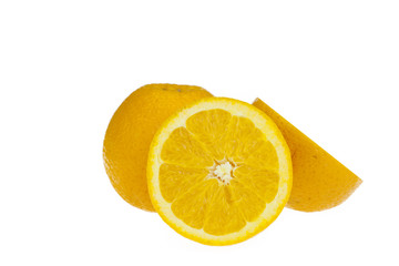 One and half oranges