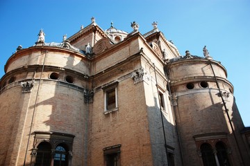 Fototapeta na wymiar Basilica of Santa Maria Steccata in Parma Italy 