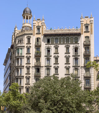 Typical architecture of Barcelona