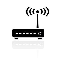 Modem router icon