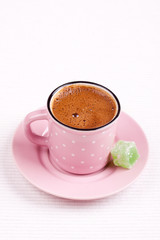 turkish coffee and delight