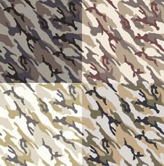seamless camouflage pattern - 91179280