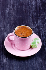 turkish coffee and delight