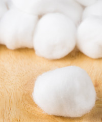 Fototapeta na wymiar cotton wool
