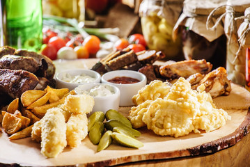 appetizer in the bar