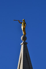 MORMONS STATUE